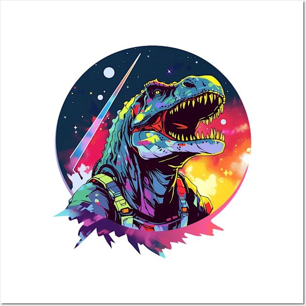 space dino Wall Art by piratesnow